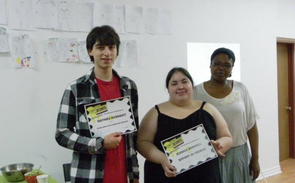 Jessica graduated from her