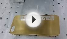 20W China fiber laser engraving machine, Metal phone-case