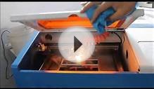 CO2 Laser Engraving Machine --red rubber stamp cutting 130041