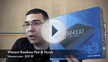 Wacom Bamboo Pen & Touch graphics tablet